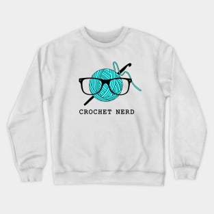 Crochet Nerd Crewneck Sweatshirt